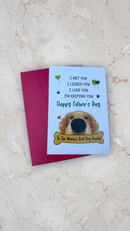 From Your Favourite Child (The Dog) Father&#39;s Day Card